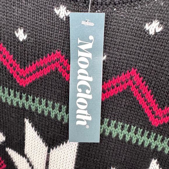 Modcloth Women Fair Isle Knit Pullover Sweater Size 3X Holiday Winter Christmas - Picture 4 of 8